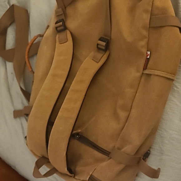 Mens brown duffel bag broken zipper - Picture 3 of 8